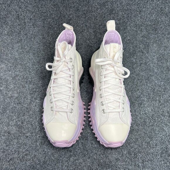 Converse Run Star Motion Sneakers Women's 10 Purple Ombre CTAS Hi Platform Shoes - Picture 3 of 13